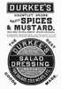 Mustard Ad, 1889. /Namerican Magazine Advertisement, 1889, For Durkee'S Spices And Mustard. Poster Print by Granger Collection - Item # VARGRC0097736