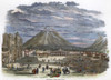 Guatemala City, 1856. /Nthe Valley City Of Guatemala In The Central Highlands. English Engraving, 1856. Poster Print by Granger Collection - Item # VARGRC0007643