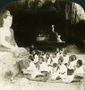 Burma: Prayer, C1910. /N'Burmese Women At Worship Before The Great Image Of Buddha In The Paingoo Caves, Burma.' Stereograph, C1910. Poster Print by Granger Collection - Item # VARGRC0324373
