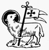 Christianity: Agnus Dei. /Nagnus Dei, Or Lamb Of God, Symbol Of Christianity. Line Drawing. Poster Print by Granger Collection - Item # VARGRC0099635