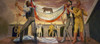 California Republic. /Nthe Bear Flag Of The California Republic Being Raised At Sonoma, June 1846. Mural By Anton Refregier. Poster Print by Granger Collection - Item # VARGRC0039382