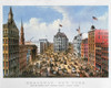 Broadway, Nyc, 1875. /Nlithograph By Currier & Ives, 1875. Poster Print by Granger Collection - Item # VARGRC0011412
