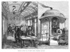 Railroad: Saloon & Kitchen. /Na Smoking Saloon And A Kitchen On The Great Northern Railway In England. Engraving, English, 1879. Poster Print by Granger Collection - Item # VARGRC0267589