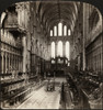Ely Cathedral, C1902. /N'The Choir, Ely Cathedral, England.' Stereograph, C1902. Poster Print by Granger Collection - Item # VARGRC0323017