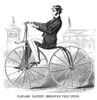 Hanlon'S Velocipede, 1868. /Nwood Engraving, American, 1868. Poster Print by Granger Collection - Item # VARGRC0014366