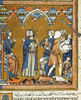 Exodus From Egypt. /Npharoah Speeds The Departure Of The Children Of Israel (Exodus 12: 37-13: 21). French Manuscript Illumination, C1250. Poster Print by Granger Collection - Item # VARGRC0011608