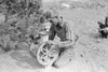 New Mexico: Farmer, 1940. /Njack Whinery Grinding Pinto Beans Into Chicken Feed In Pie Town, New Mexico. Photograph By Russell Lee, 1940. Poster Print by Granger Collection - Item # VARGRC0351993