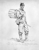 Civil War: Drummer, 1863. /Nunion Drummer Boy At Beverly Ford, Virginia, 11 August 1863. Pencil Drawing, 1863, By Edwin Forbes (1839-1895). Poster Print by Granger Collection - Item # VARGRC0012175