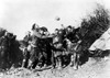 World War I: Armistice. /Namerican Soldiers Of Company M, 6Th Infantry Regiment, Celebrating The World War I Armistice At Remoiville, France, 11 November 1918. Poster Print by Granger Collection - Item # VARGRC0004059