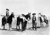 Montana: Cowboys, C1895. /Na Group Of Cowboys In Montana. Photograph By Andrew Irber, C1895. Poster Print by Granger Collection - Item # VARGRC0186459
