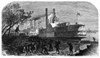 American Steamboat, C1870. /N'Wooding Up.' Wood Engraving, American, C1870. Poster Print by Granger Collection - Item # VARGRC0037633 American Steamboat, C1870. /N'Wooding Up.' Wood Engraving, American, C1870. Poster Print by Granger Collection - Item # VARGRC0037633