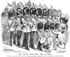 Cartoon: Crimean War, 1856. /N'Mr. Punch Welcomes The Guards.' British Cartoon From 'Punch' Following The Conclusion Of The Crimean War, 1856. Poster Print by Granger Collection - Item # VARGRC0082105