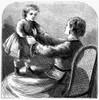 Mother And Child, 1873. /Nwood Engraving, American, 1873. Poster Print by Granger Collection - Item # VARGRC0093451