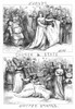 Church/State Cartoon, 1870. /None Of Thomas Nast'S Vitriolic Comments On The Separation Between Church (I.E., The Roman Catholic Church) And State: Wood Engraving, 1870. Poster Print by Granger Collection - Item # VARGRC0064531