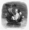 Cupid. /Nline Engraving, 19Th Century. Poster Print by Granger Collection - Item # VARGRC0093560