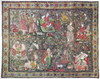 Indian Court Life. /Nscenes Of Court Life In India, On A 17Th Century Painted Cotton Cushion Cover. Poster Print by Granger Collection - Item # VARGRC0119640
