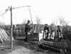 Sharecropper Family, C1900. /Na Sharecropper Family At An Old Well In Rural Virginia. Photographed By Frances Benjamin Johnston In 1902. Poster Print by Granger Collection - Item # VARGRC0030179