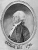 Arthur Lee (1740-1792). /Namerican Diplomat. Oil On Wood By John Trumbull, Late 18Th Century. Poster Print by Granger Collection - Item # VARGRC0113907