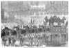 Lincoln'S Funeral, 1865. /Npresident Lincoln'S Funeral Procession In New York City, 25 April 1865. Wood Engraving From A Contemporary American Newspaper. Poster Print by Granger Collection - Item # VARGRC0088979