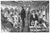 Train: Passenger Car, 1876. /Nselling Ice Water On An American Train. Wood Engraving, French, 1876. Poster Print by Granger Collection - Item # VARGRC0099422