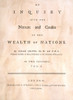 Wealth Of Nations, 1776. /Ntitle-Page Of The First Edition Of Adam Smith'S "An Inquiry Into The Nature And Causes Of The Wealth Of Nations," London, 1776. Poster Print by Granger Collection - Item # VARGRC0054398