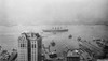 New York: Lusitania, 1908. /Nthe Cunard Steamship 'Lusitania' At New York Harbor, Seen From The Singer Building, 1908. Poster Print by Granger Collection - Item # VARGRC0110561