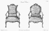 Chippendale Chairs, 1759. /Ndesigns For Chairs In The French Manner By Thomas Chippendale, 1759. Poster Print by Granger Collection - Item # VARGRC0002575