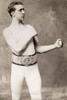 English Boxer, C1883. /Nbritish Empire Champion Charlie Mitchell Wearing His Champion Belt, C1883. Poster Print by Granger Collection - Item # VARGRC0101256