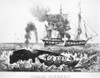 Currier & Ives: Whaling. /Nlithograph, American, 19Th Century. Poster Print by Granger Collection - Item # VARGRC0013568