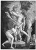 Invocation To Priapus. /Nan 18Th Century French Engraving Satirizing Feminine Sensuality. Poster Print by Granger Collection - Item # VARGRC0079557