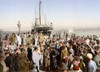 Algiers: Crowd, C1899. /Ncrowd Of Europeans Disembarking At The Harbor In Algiers, Algeria, During French Colonial Rule. Photochrome, C1899. Poster Print by Granger Collection - Item # VARGRC0168579