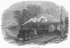 England: Mail Train, 1849. /Nan English Mail Train. Wood Engraving, 1849. Poster Print by Granger Collection - Item # VARGRC0001699
