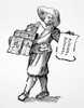 News Vendor, 1631. /Nwoodcut, German. Poster Print by Granger Collection - Item # VARGRC0033718