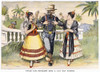 Cartoon: Uncle Sam, 1898. /N'Uncle Sam Develops Into A Gay Old Masher.' Cartoon Comment From An American Newspaper, 1898, On The Spanish-American War And American Imperial Designs. Poster Print by Granger Collection - Item # VARGRC0101766