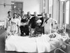 Brooklyn: Hospital, C1900. /Nsailors And Women Visiting A Patient At The Brooklyn Navy Yard Hospital In Brooklyn, New York. Photograph, C1900. Poster Print by Granger Collection - Item # VARGRC0268302