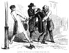 New York: Mugging, 1857. /Nthe First Reported Mugging In New York City: Wood Engraving From An American Newspaper Of 1857. Poster Print by Granger Collection - Item # VARGRC0014723