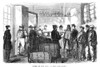 Presidential Election, 1864. /Nscene At The Polls In The Five Points Slum District In New York City On Election Day, 8 November 1864. Contemporary American Wood Engraving. Poster Print by Granger Collection - Item # VARGRC0354106