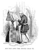 The Coverdale Bible. /Nthe Coverdale Translation Of The Bible, In English, Chained To A Reading Stand In An English Church During The Reign Of King Henry Viii: Wood Engraving, 19Th Century. Poster Print by Granger Collection - Item # VARGRC0047308