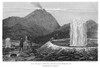 Iceland: Geyser. /Nthe Great Geyser Of Iceland. Line Engraving, English, 1823. Poster Print by Granger Collection - Item # VARGRC0076809
