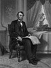 Abraham Lincoln /N(1809-1865). 16Th President Of The United States. Engraving, 1866. Poster Print by Granger Collection - Item # VARGRC0051746