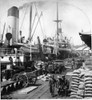 China: Hong Kong, C1903. /Nthe Busy Commercial Docks In Hong Kong Harbor, China. Stereograph, C1903. Poster Print by Granger Collection - Item # VARGRC0115983