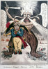 Napoleon Bonaparte /N(1769-1821). Emperor Of France, 1804-1814. 'General Frost Shaving Little Boney.' English Cartoon, December 1812, On Napoleon'S Retreat From Russia. Poster Print by Granger Collection - Item # VARGRC0021302