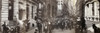 Stock Brokers, C1902. /Ncrowd Of Men Involved In Curb Exchange Trading On Broad Street, Midsummer, New York City. Panorama Photograph, C1902. Poster Print by Granger Collection - Item # VARGRC0106367