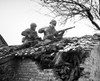 World War Ii: Belgium. /Namerican Rifleman On A Rooftop In Beffe, Belgium, Snipe German Snipers. Photographed 7 January 1945. Poster Print by Granger Collection - Item # VARGRC0099835