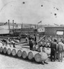 St. Louis: Levee, C1898. /Nunloading Barrels Of Sugar From Steamers At The St. Louis Levee. Stereograph, C1898. Poster Print by Granger Collection - Item # VARGRC0259834