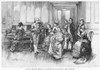 George Washington /N(1732-1799). First President Of The United States. Young Major George Washington Dancing The Minuet. Engraving, 1896. Poster Print by Granger Collection - Item # VARGRC0089602