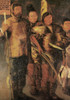 Greenlanders, 1654. /Ninuit Of Greenland. Painting, Danish, 1654. Poster Print by Granger Collection - Item # VARGRC0093362