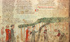 Dante'S Purgatory. /Ndante, Virgil And Statius: Illumination From A Late 14Th Century Italian Ms. Of The Divine Comedy. Poster Print by Granger Collection - Item # VARGRC0026441 Dante'S Purgatory. /Ndante, Virgil And Statius: Illumination From A Late 14Th Century Italian Ms. Of The Divine Comedy. Poster Print by Granger Collection - Item # VARGRC0026441