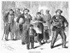 New York: Immigrants, 1871. /Nrecently Arrived Immigrants At Castle Garden, New York City. Wood Engraving, 1871. Poster Print by Granger Collection - Item # VARGRC0095469