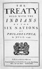 Six Nations Treaty, 1742. /Ntitle Page Of An Account Of 'The Treaty Held With The Indians Of The Six Nations At Philadelphia In July 1742.' Printed And Sold By Benjamin Franklin. Poster Print by Granger Collection - Item # VARGRC0109249